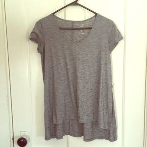 Long V-Neck T-Shirt